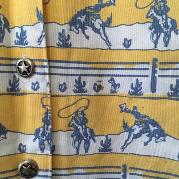 Vintage Rough Rider Cowboy Button Down - Picture 2 of 3